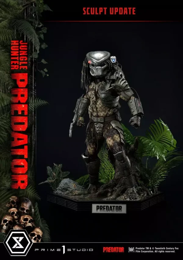Statue Predator Museum Masterline Jungle Hunter Predator 90cm