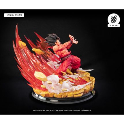 Tsume Dragon Ball Z HQS Statue Goku Kaio-ken - 10 years