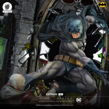 Statue Batman – Figurine DC Comics Résine Collector Chevalier Noir de Gotham