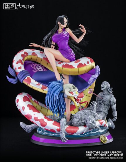 Statue Boa Hancock – Figurine One Piece Collector Résine Premium Shichibukai